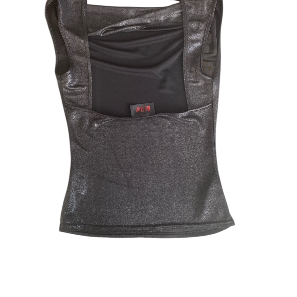 Elegant Black Sleeveless Women's Tank Top
